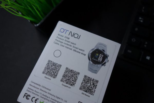 NO.1 DT08 smartwatch