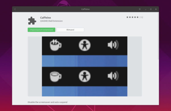 Come disabilitare screensaver in GNOME Shell