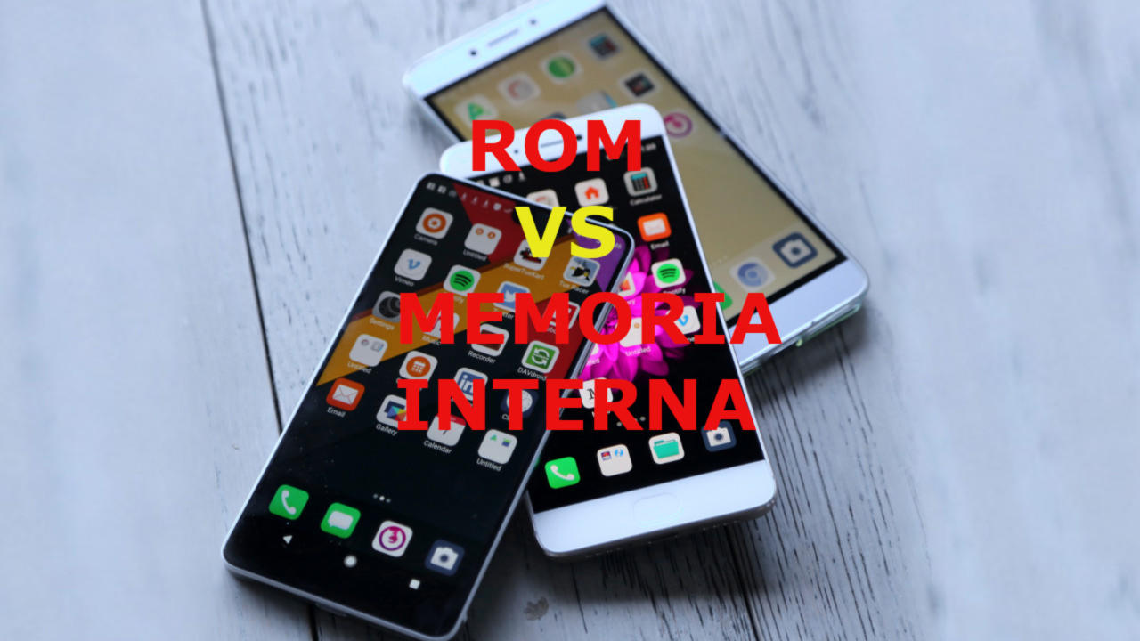 ROM e memoria interna Android le differenze