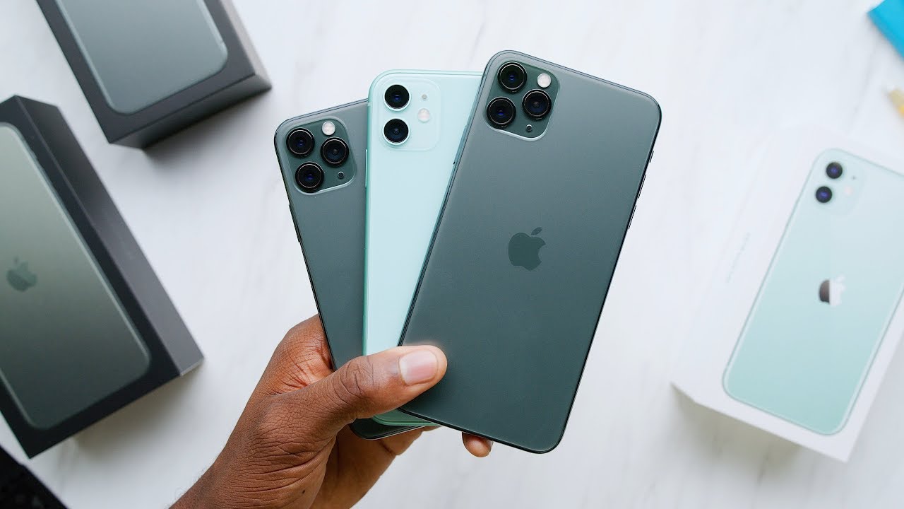 unboxing every green iphone 11