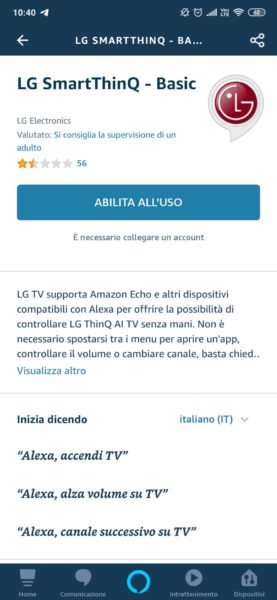 Come collegare Amazon Echo alla TV