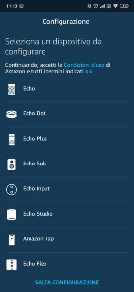 Come configurare Amazon Echo Flex