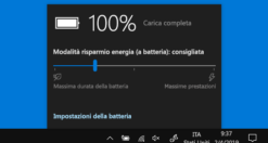 Come controllare quanto velocemente si scarica la batteria su Windows 10