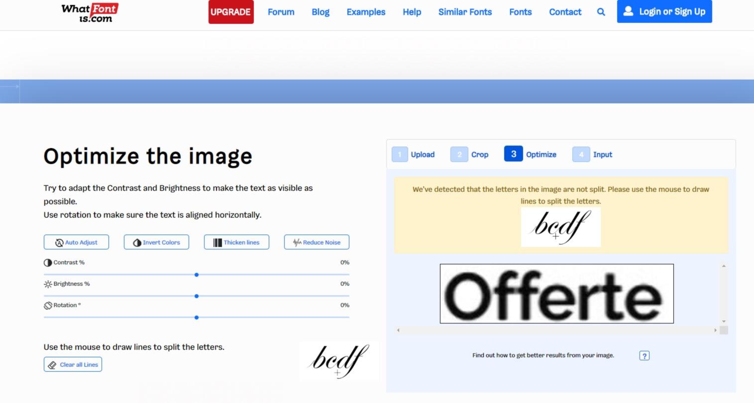 Come identificare e riconoscere un font da una immagine