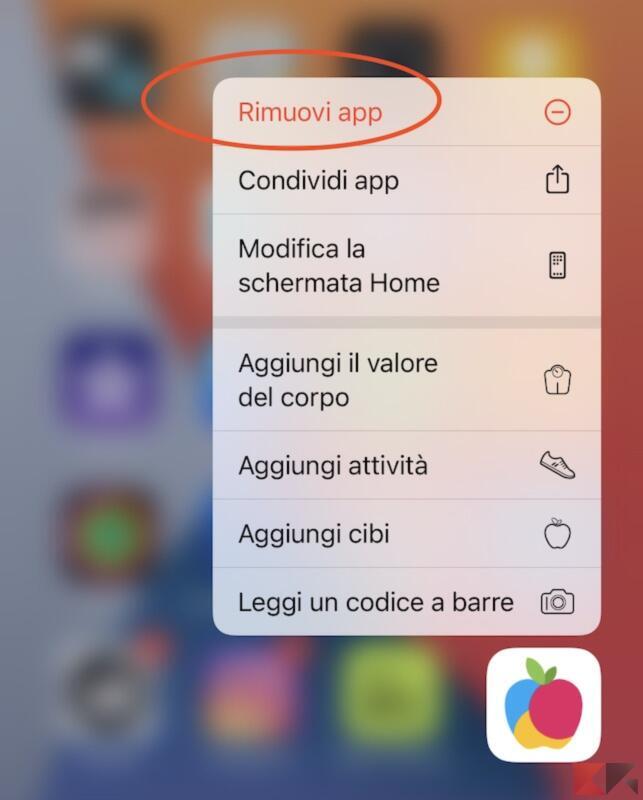Nascondere un’app dalla home di iPhone 1