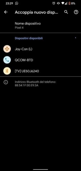 Come collegare Joy-Con ad Android