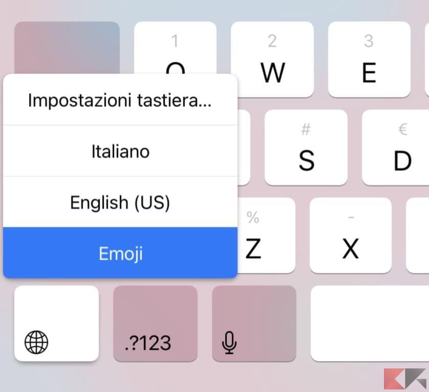 Abilitare faccine Emoji su iPhone e iPad