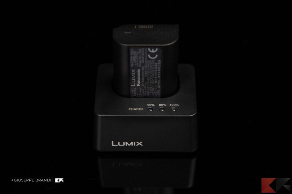 Recensione Panasonic Lumix S1 autonomia