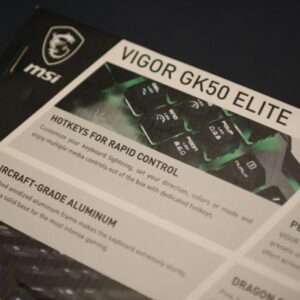 MSI Vigor GK50 Elite