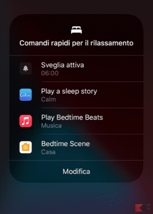 Come eseguire Comandi Rapidi su iPhone in modalità sonno 4