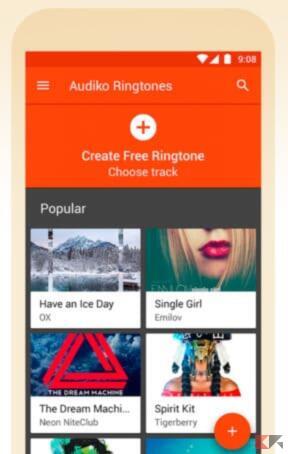 Migliori app e siti per scaricare suonerie su Android 3