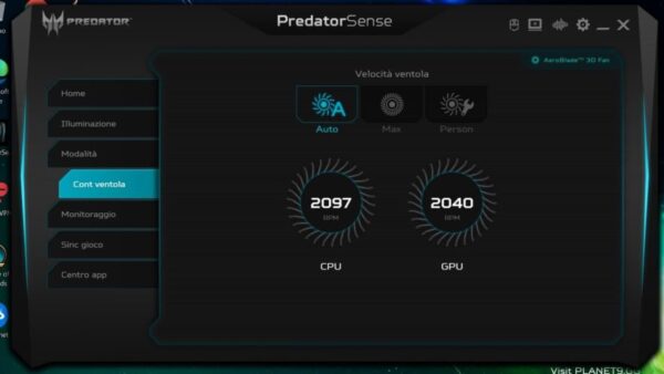 Acer Predator Triton 300SE Hardware e prestazioni4