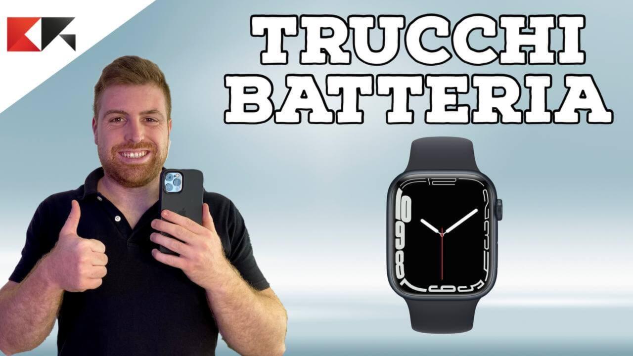 migliorare batteria apple watch