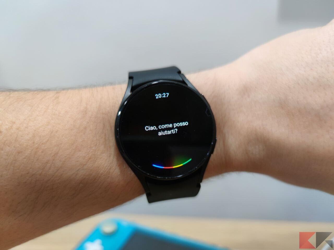 Google assistant su galaxy watch 4