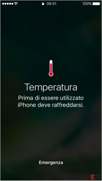 Come scoprire la temperatura del proprio iPhone