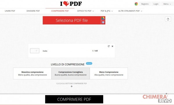 Unire PDF - ILovePDF